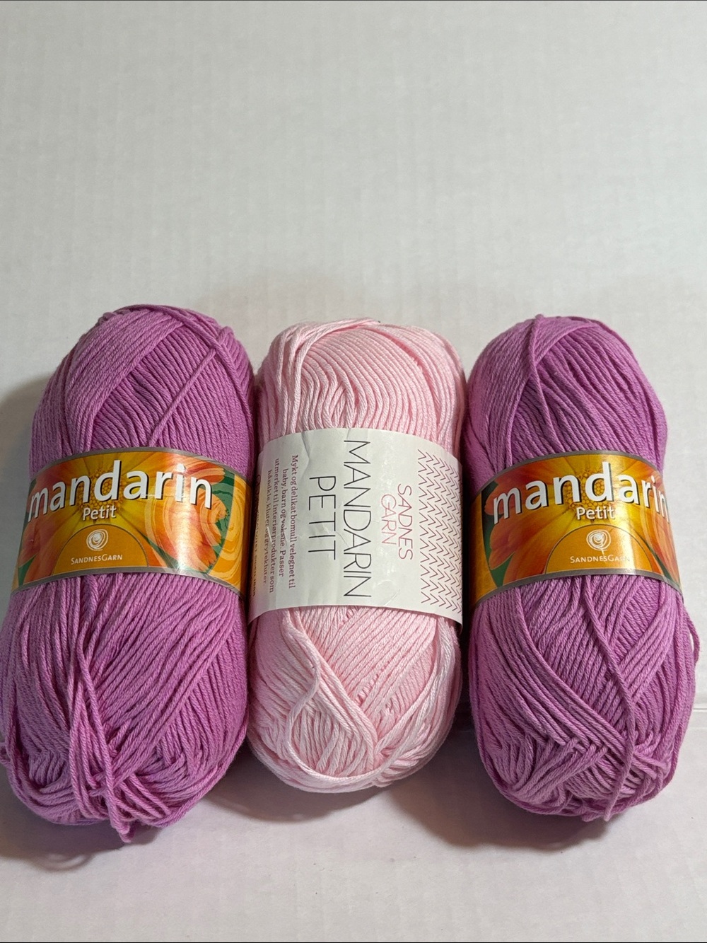 Sandnes Garn Mandarin Petit Yarn Bundle — Pink & Purple